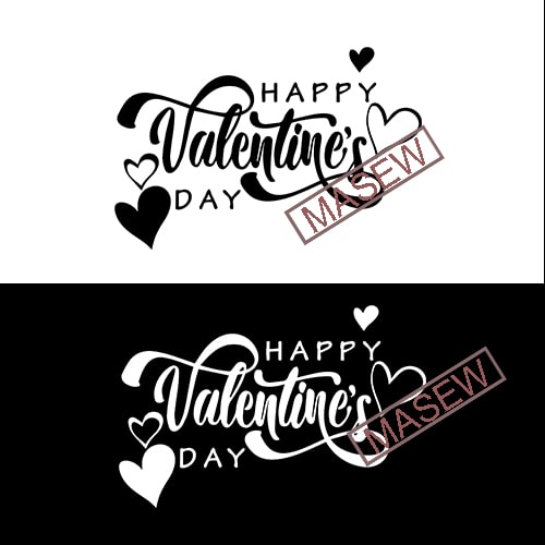 Happy Valentines Day Love Heart Funny EPS SVG PNG DXF Digital