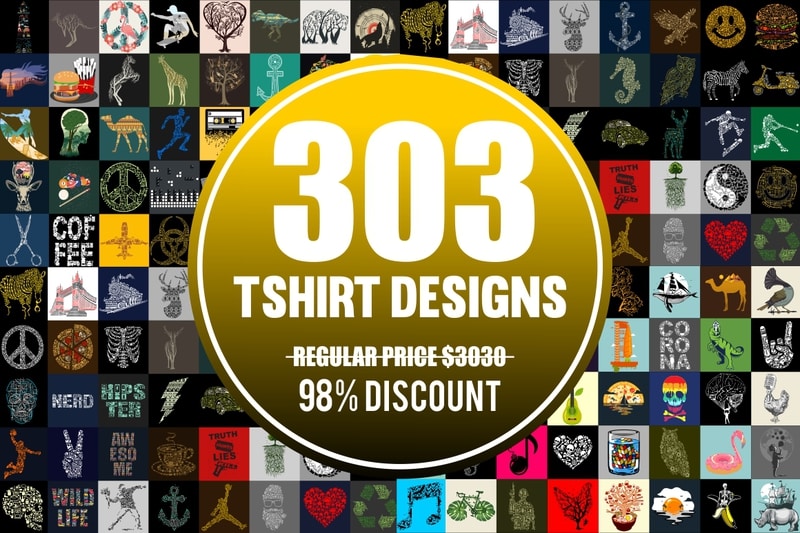 Tshirt Designs Mega Bundle Buy T Shirt Designs