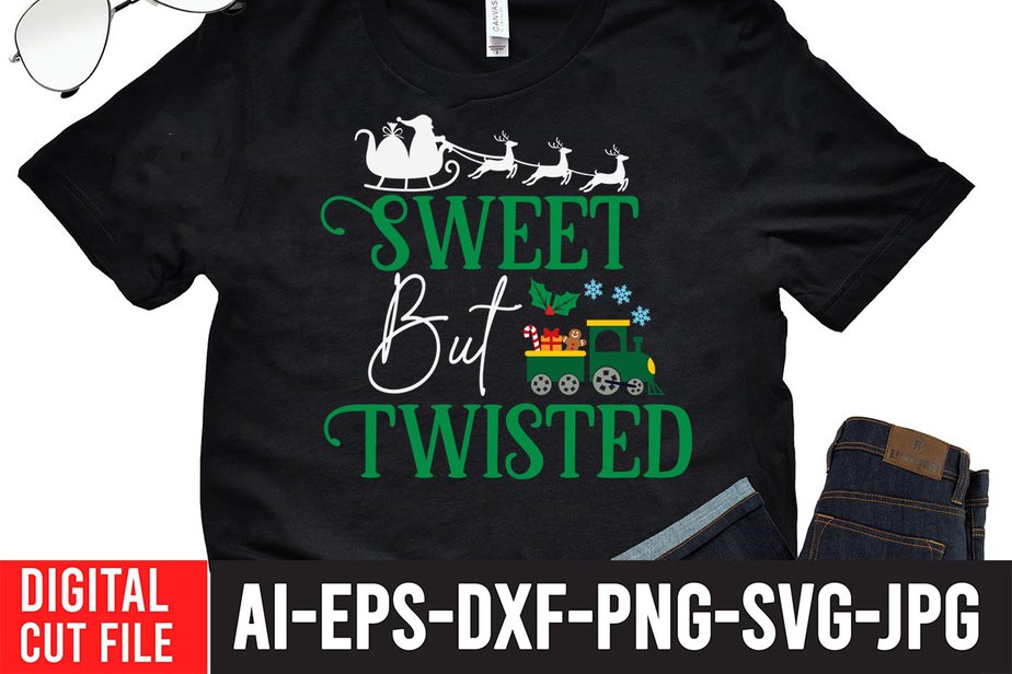 Sweet But Twisted Svg Design Winter Svg Bundle Christmas Svg Winter