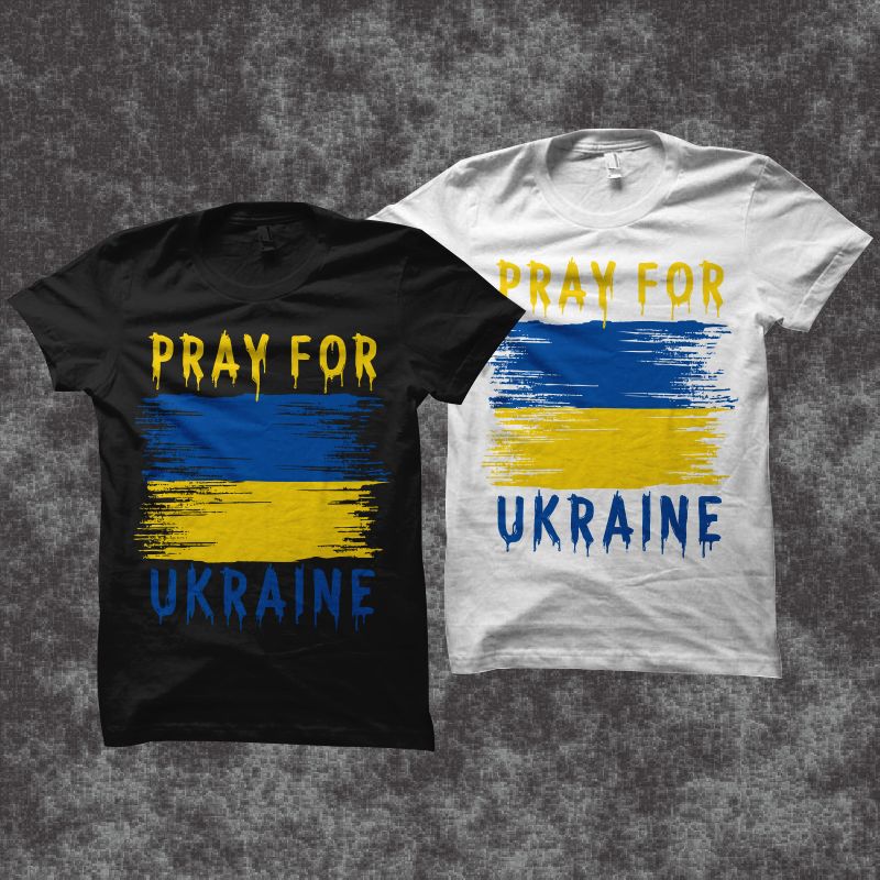 Pray For Ukraine Tshirt Design Ukraine Svg Pray For Ukraine Svg