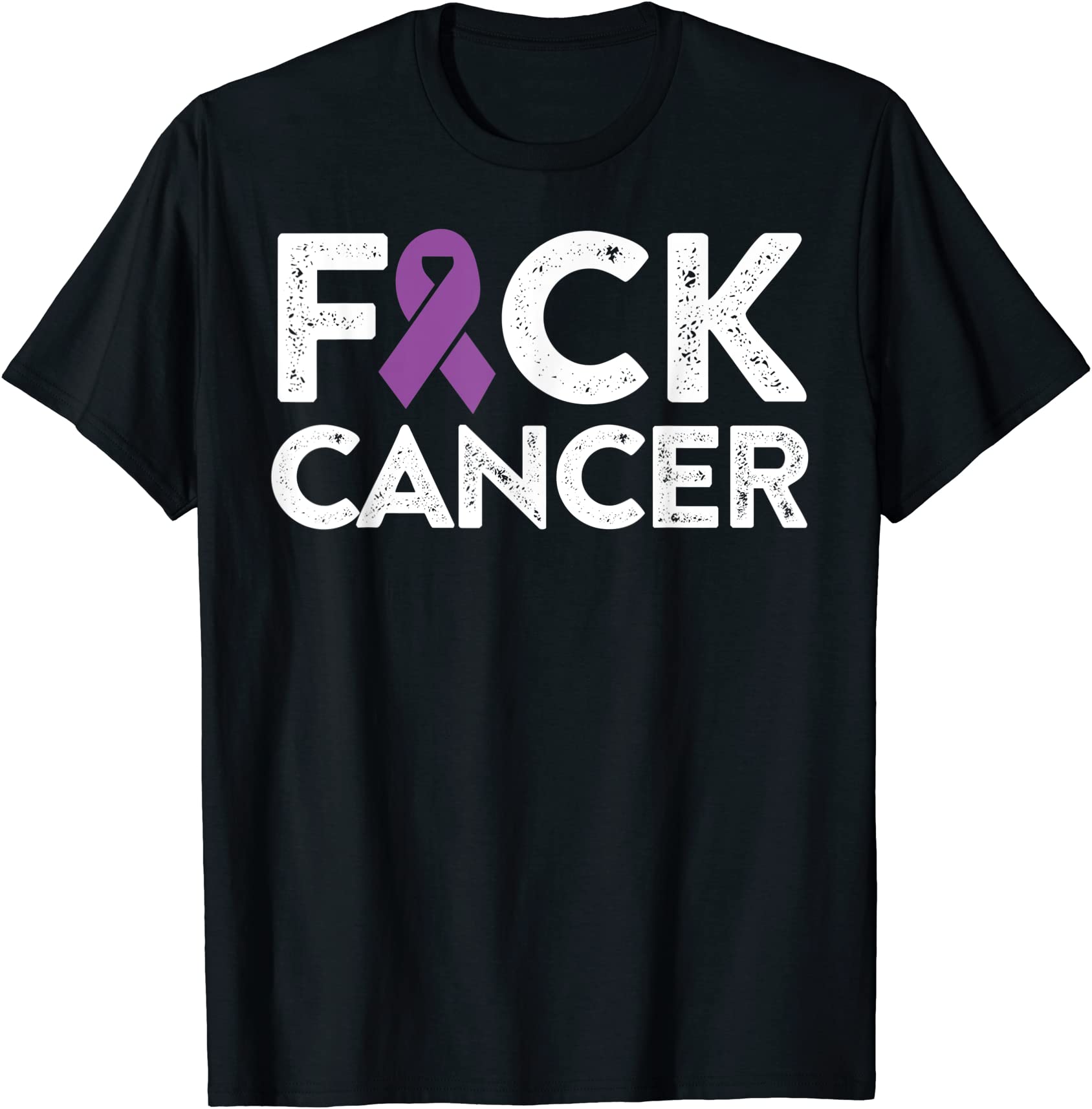 Fuck Cancer Tshirt Fuck Pancreatic Cancer Awareness T Shirt Men Buy T