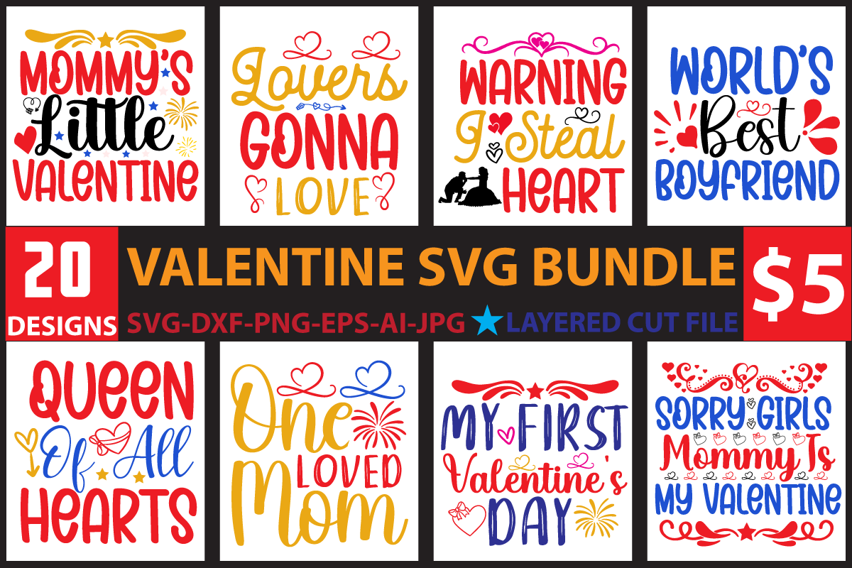 Valentine Day Svg Bundle Buy T Shirt Designs