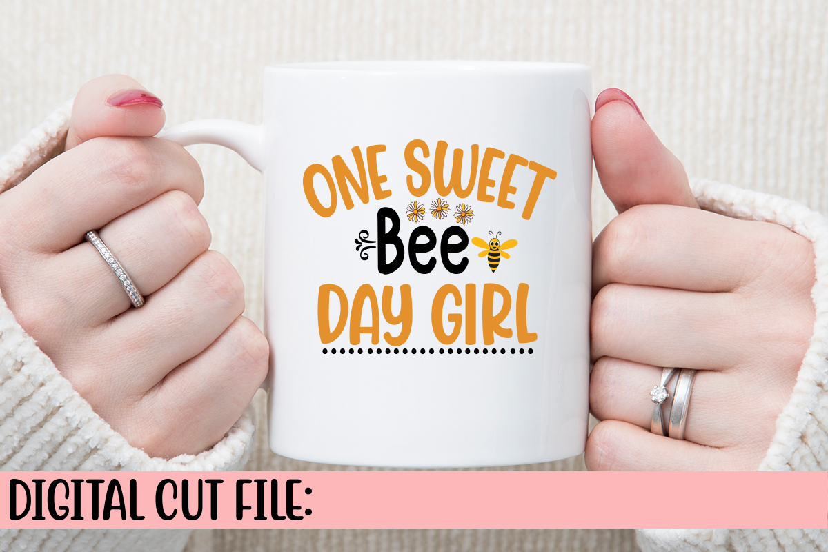 One Sweet Bee Day Girl Svg Buy T Shirt Designs