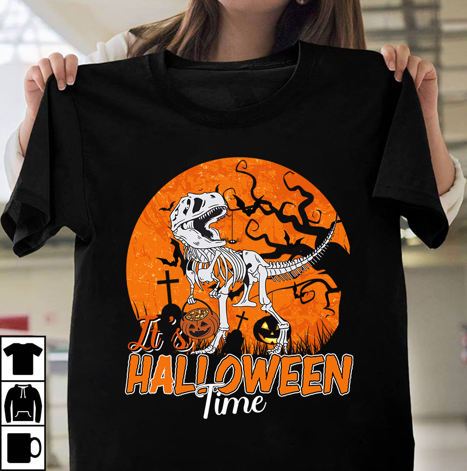 Halloween Time T Shirt Design Halloween Svg T Shirt Design Bundle