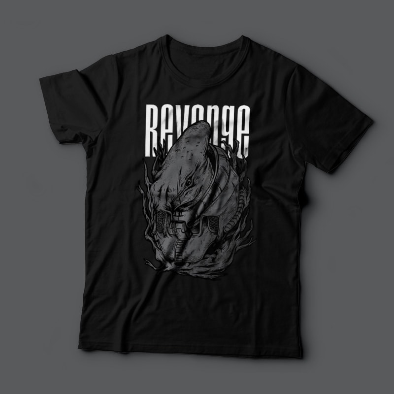 Revenge Alien buy t shirt designs artwork