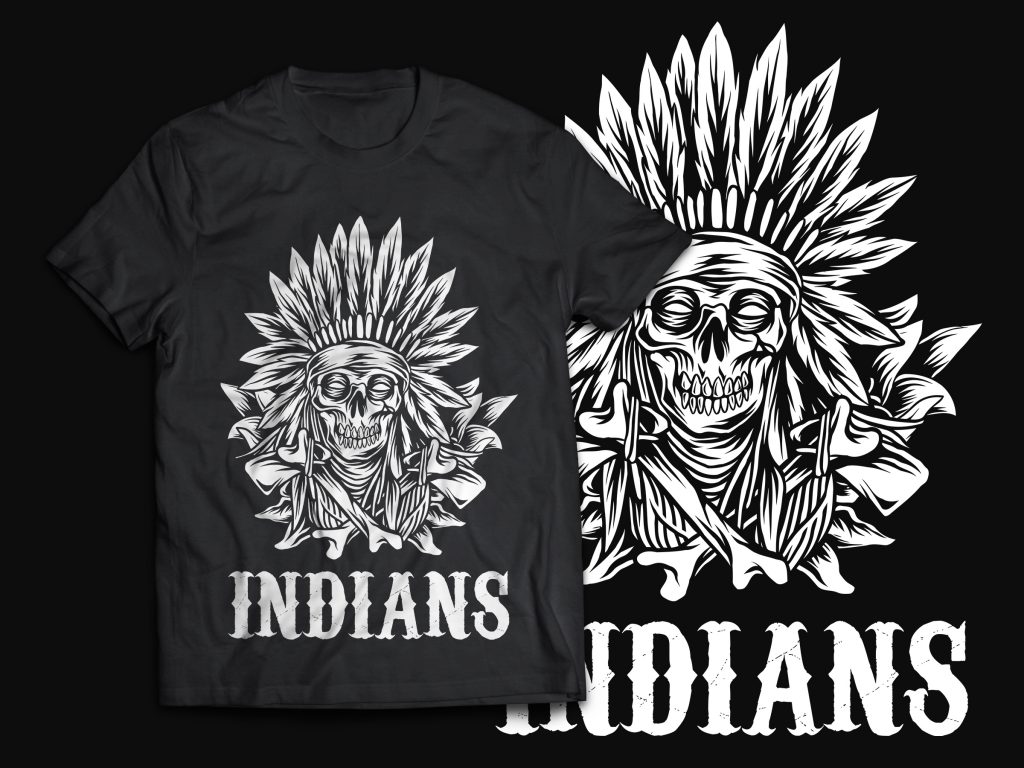 Native American T-Shirt Design t shirt designs for print on demand