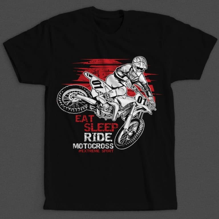 Download Motocross Print Ready Vector T Shirt Design Buy T Shirt Designs