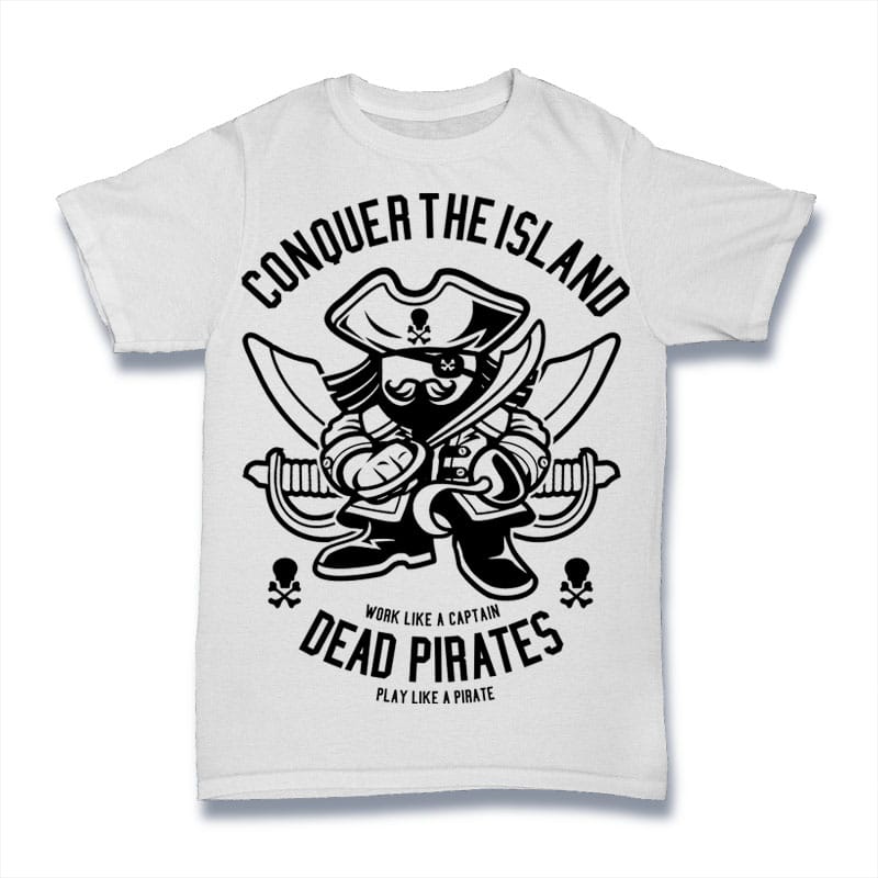 Pirates vector t shirt design artwork - Buy t-shirt designs
