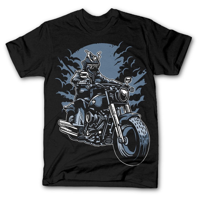 Samurai Ride t shirt design buy tshirt design