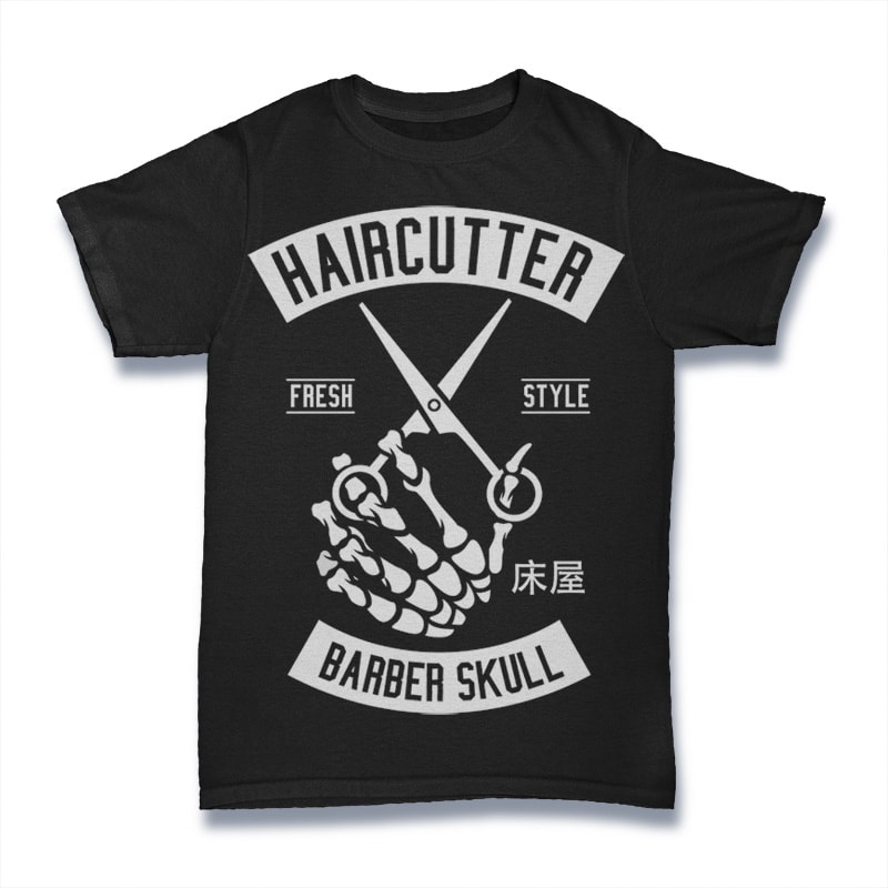 Download Haircutter Mockup - Buy t shirt designs - Vector T shirt ...