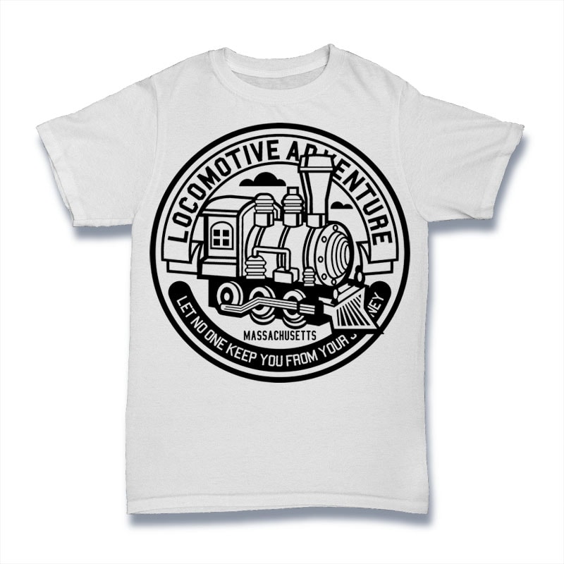 Locomotive Adventure buy t shirt designs artwork