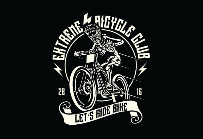 Let's Ride Bike t shirt design - Buy t-shirt designs