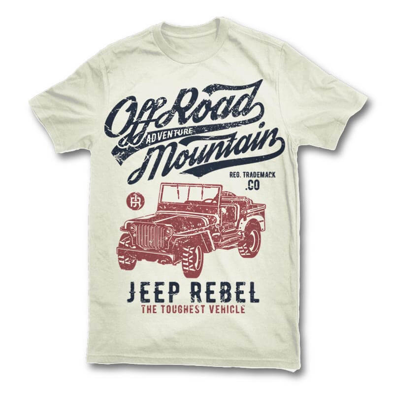 Download Off Road Jeep t shirt design