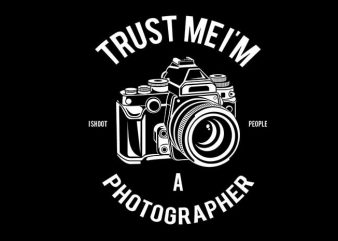 Photographer tshirt design