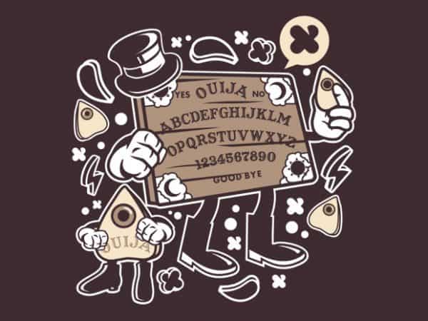 Ouija commercial use t-shirt design