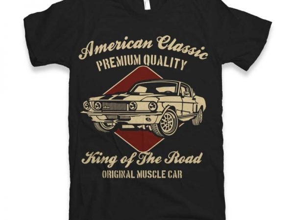 American Classic t shirt design for sale - Buy t-shirt designs