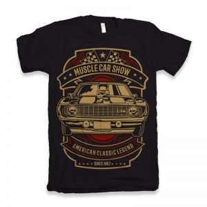 Muscle Car Show t-shirt design - Buy t-shirt designs