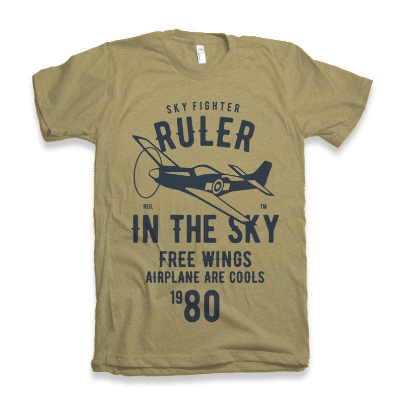 Download Ruler In The Sky t-shirt design