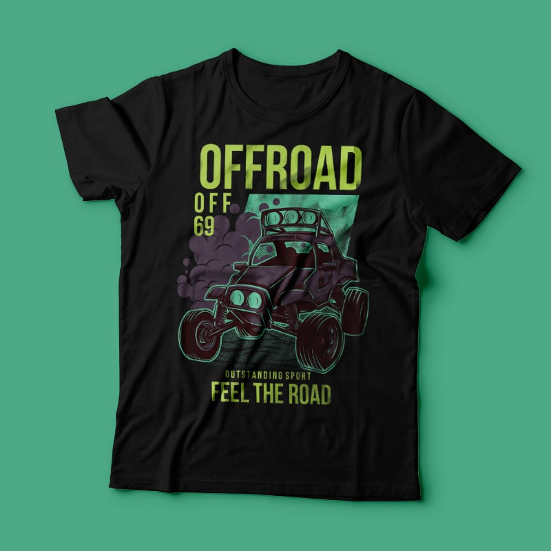 Feel the Road tshirt-factory.com