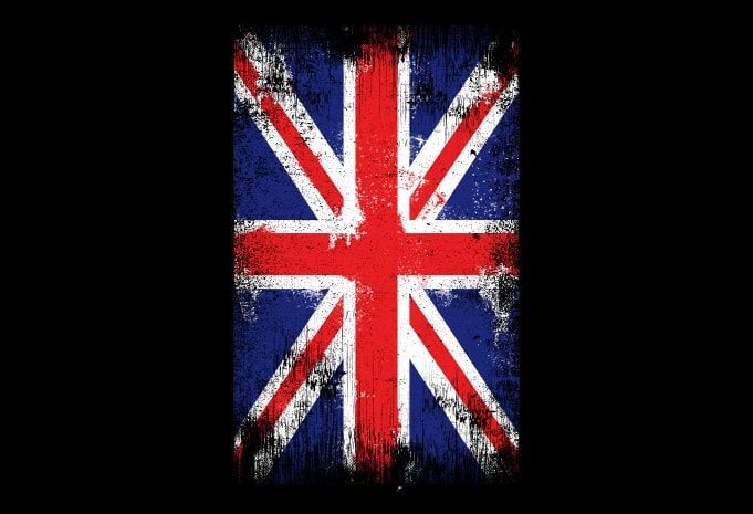 The Flag UK t shirt design for sale - Buy t-shirt designs