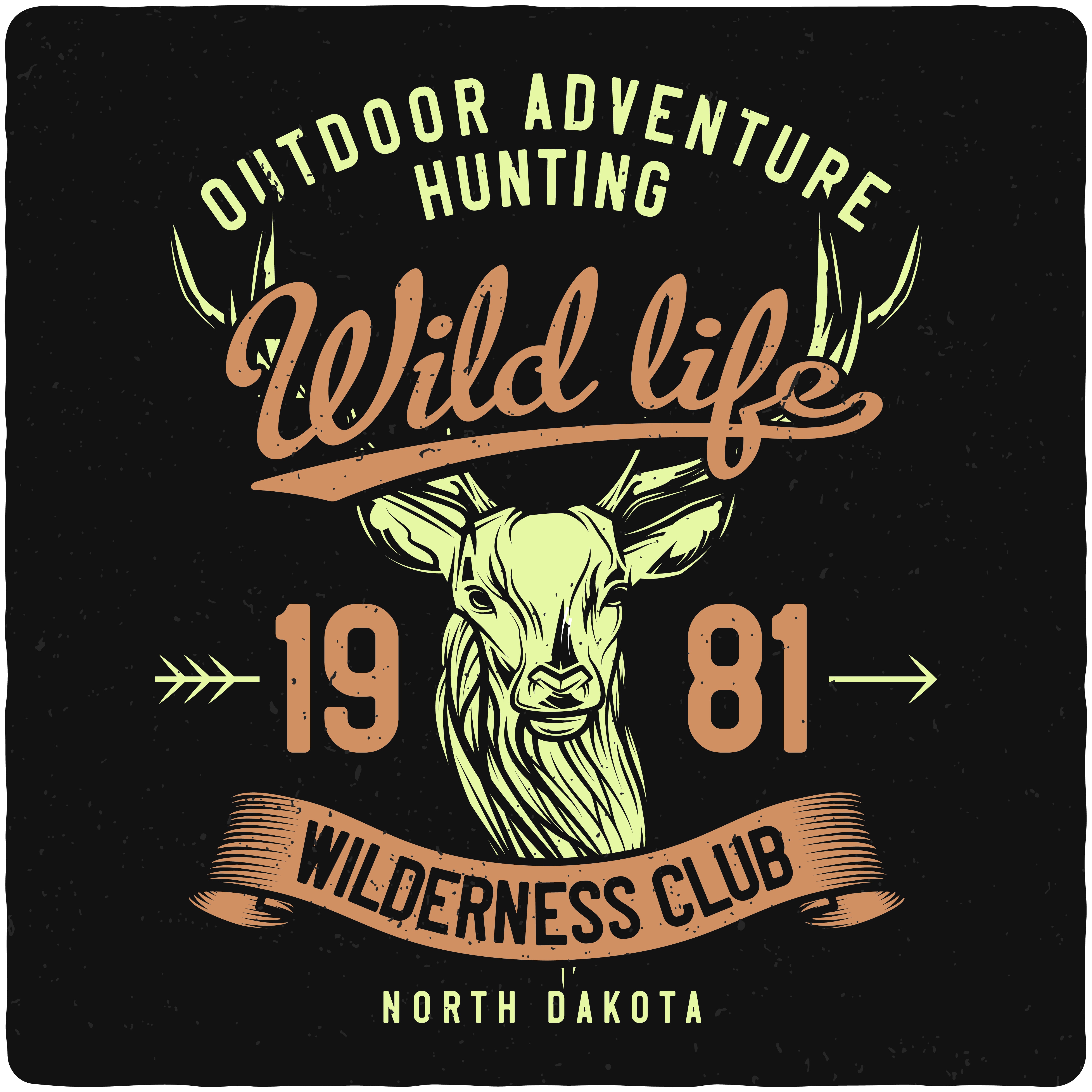 Hunting Life T Shirt Design Photos and Images