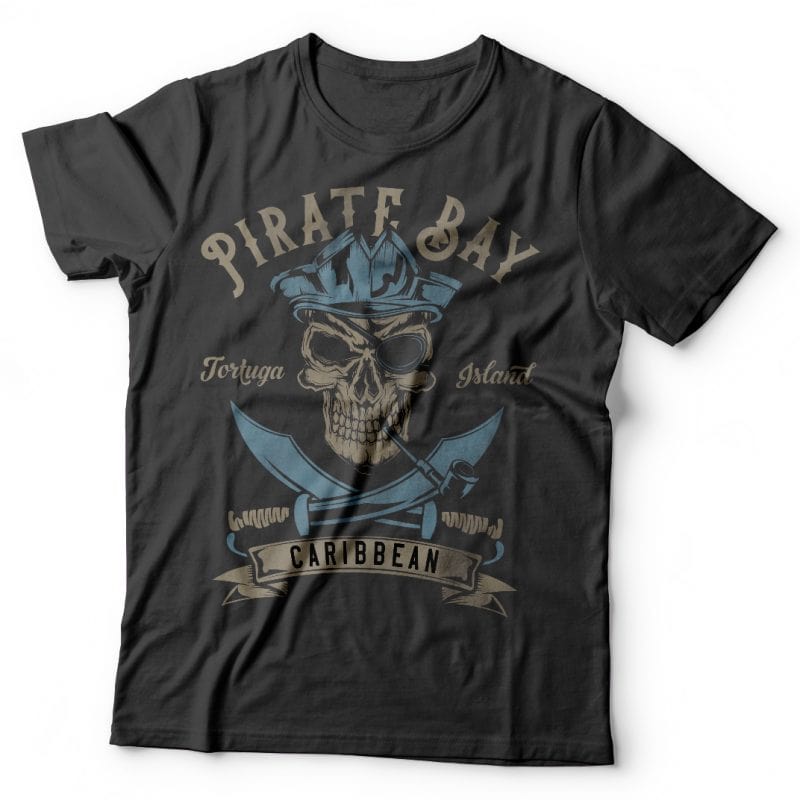 Pirate Bay commercial use t-shirt design - Buy t-shirt designs