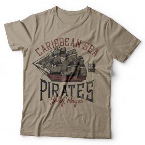 Caribbean pirates commercial use t-shirt design - Buy t-shirt designs