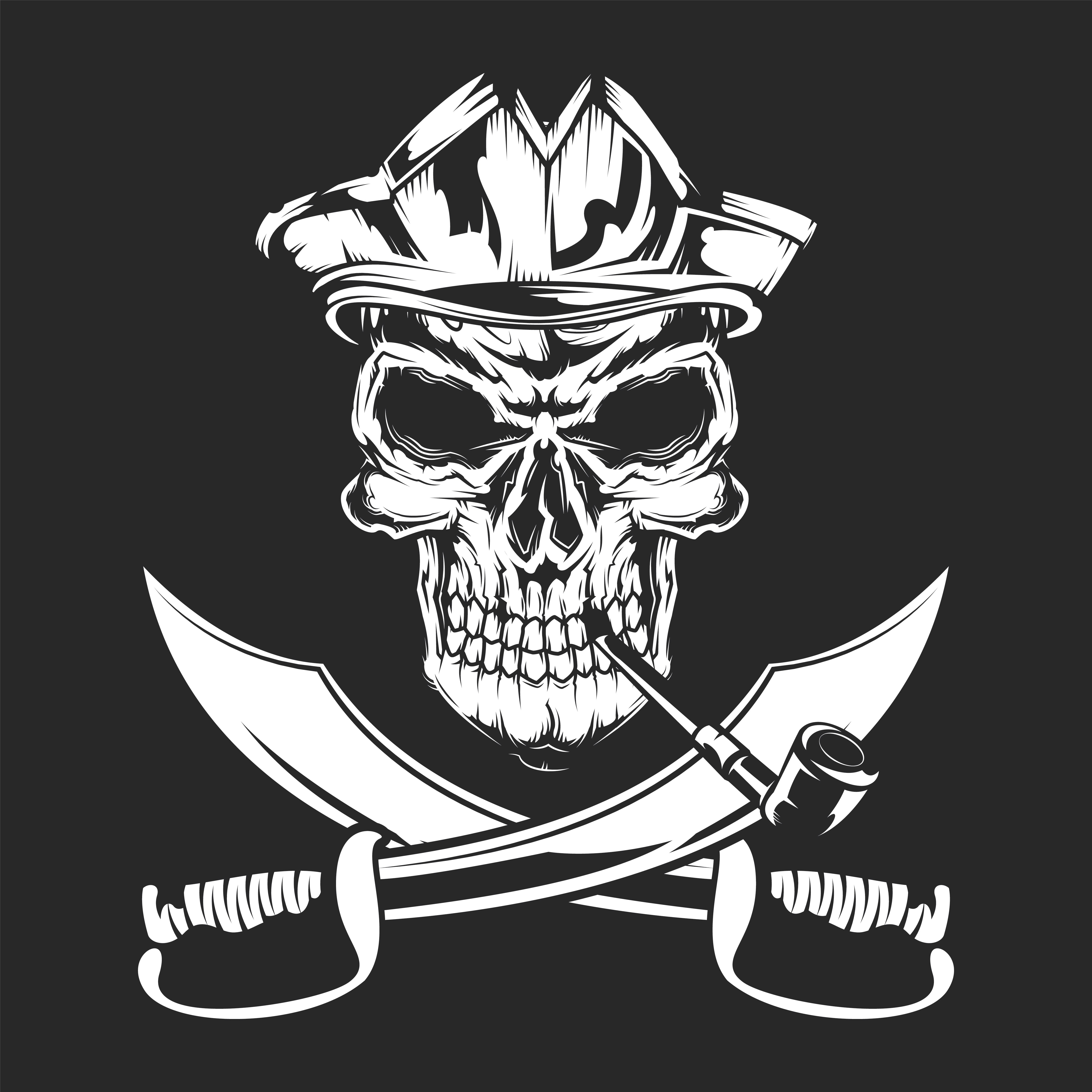 Pirate sign design for t shirt - Buy t-shirt designs