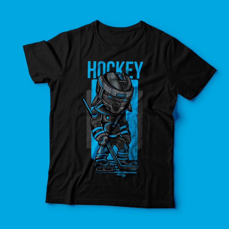 Hockey tshirt design for sale