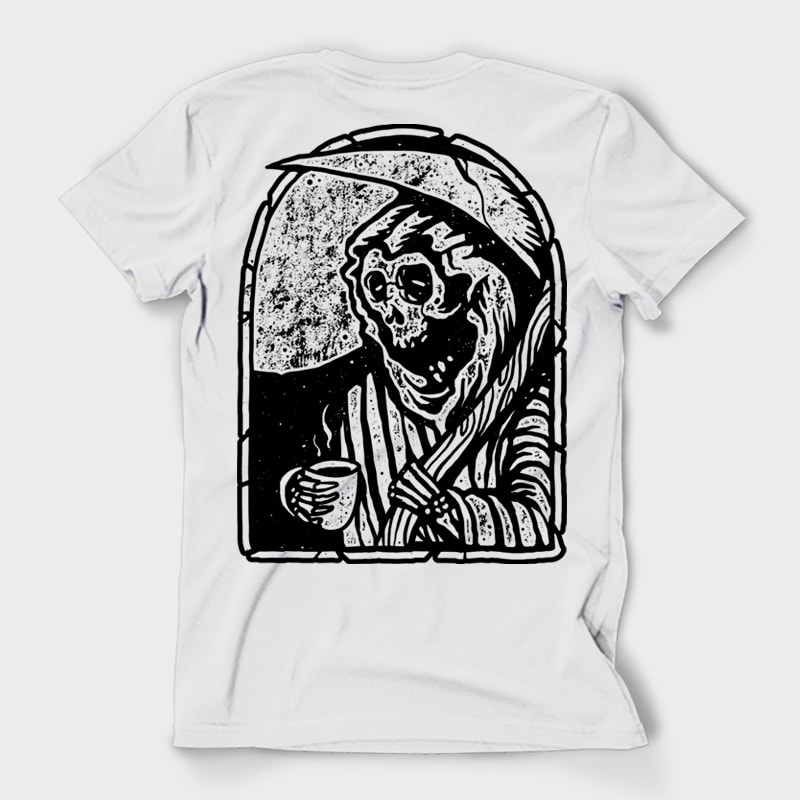 Death before Decaf t shirt designs for merch teespring and printful