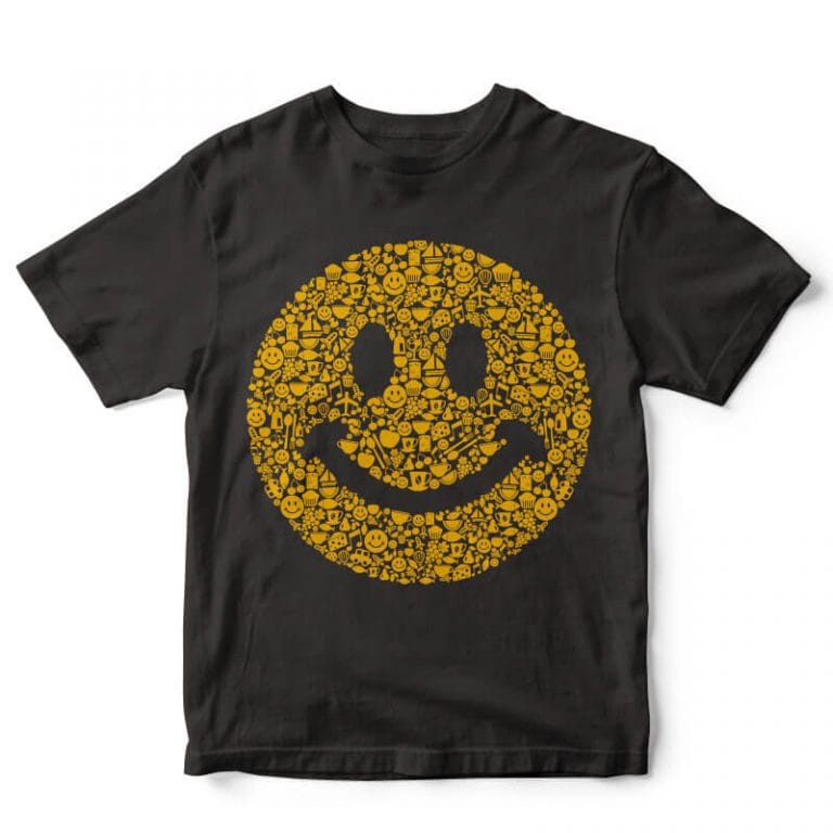 kapital smiley t shirt