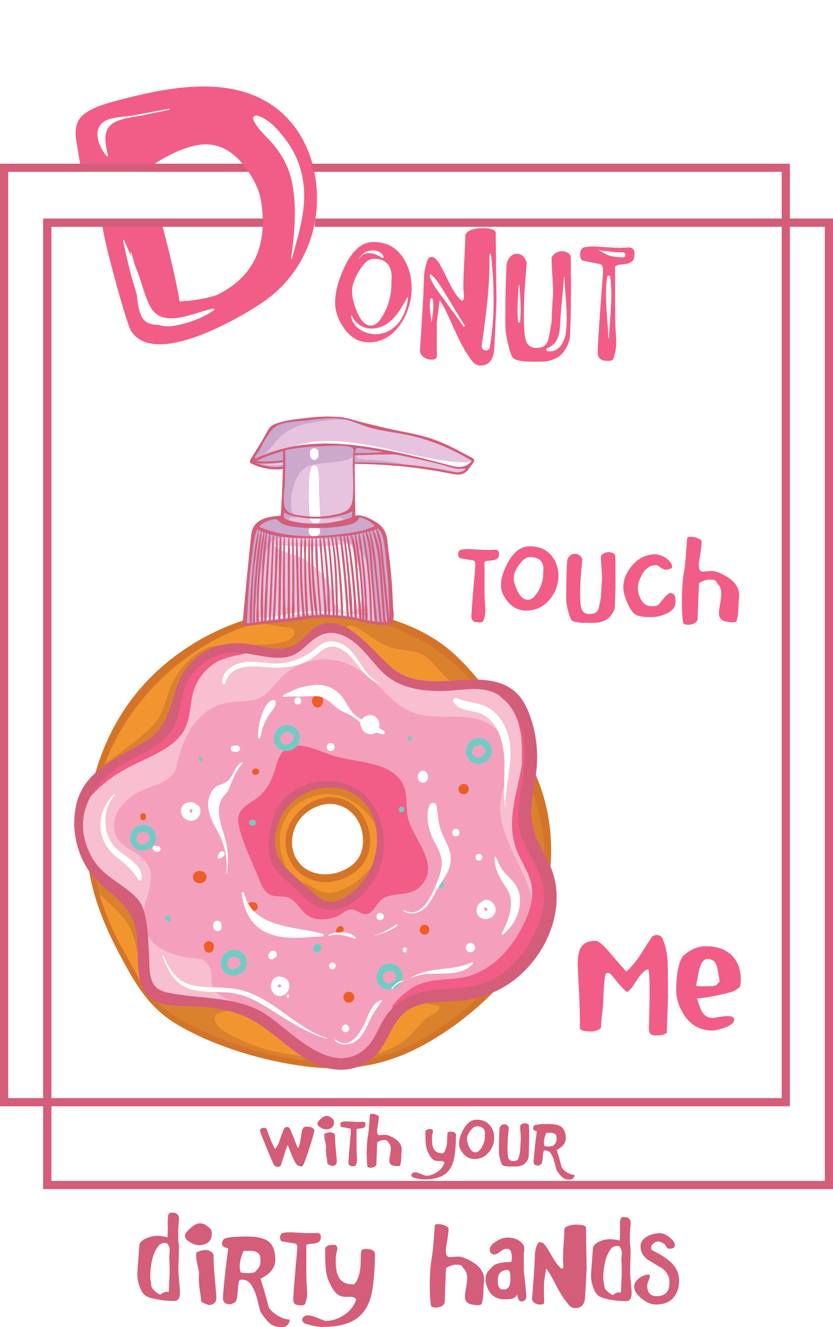 donut touch shirt