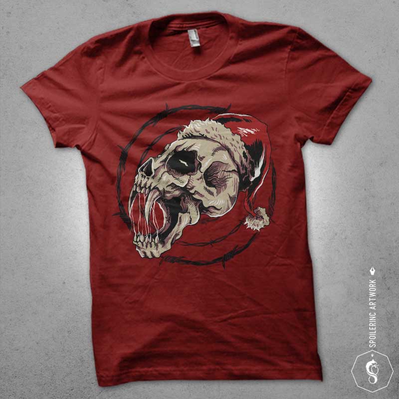 bloody screaming vector t shirt design