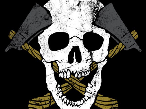 Skull axe vector t shirt design