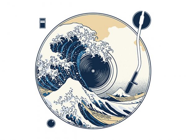 The great wave off sound shirt design png