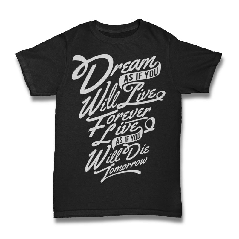 Dream buy tshirt design