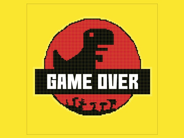 Game over park tshirt design