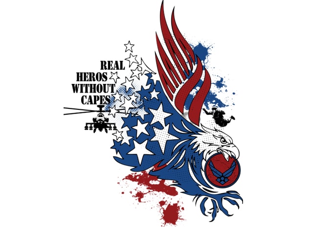 usa eagle vector shirt design - Buy t-shirt designs