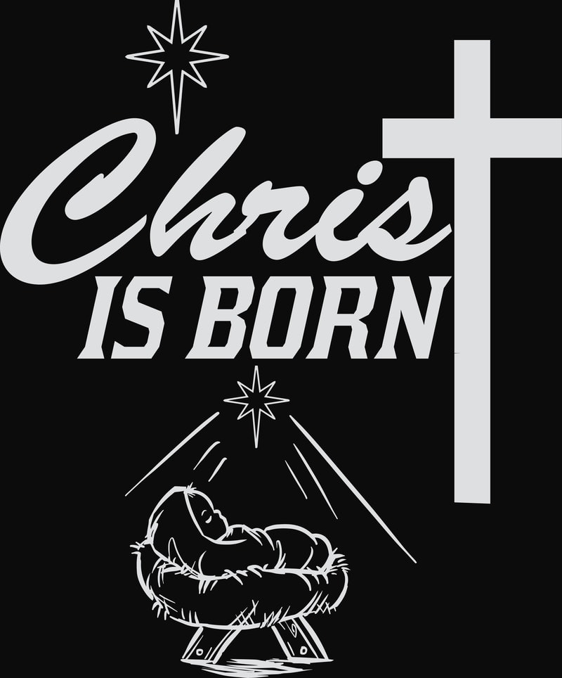 Download Christ Is Born T Shirt Design Buy T Shirt Designs