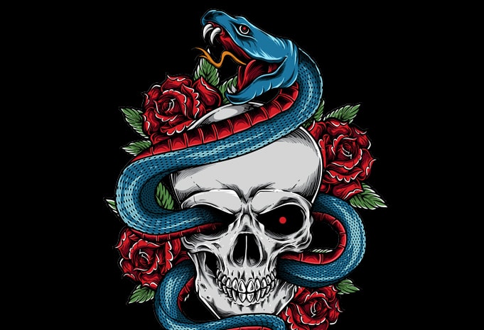 Snake vector shirt design - Buy t-shirt designs