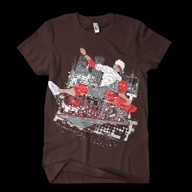 Skater Vector t-shirt design buy tshirt design