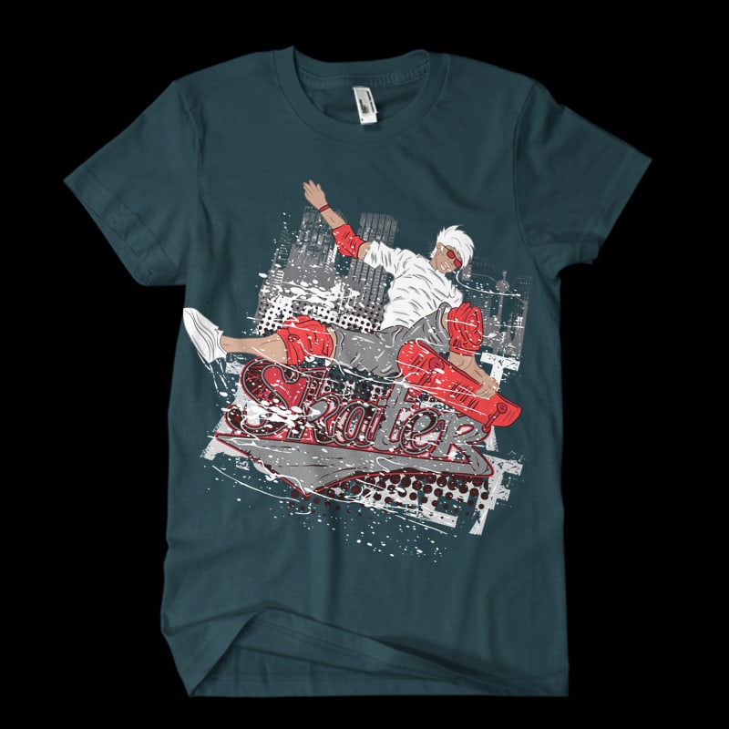 Skater Vector t-shirt design buy tshirt design