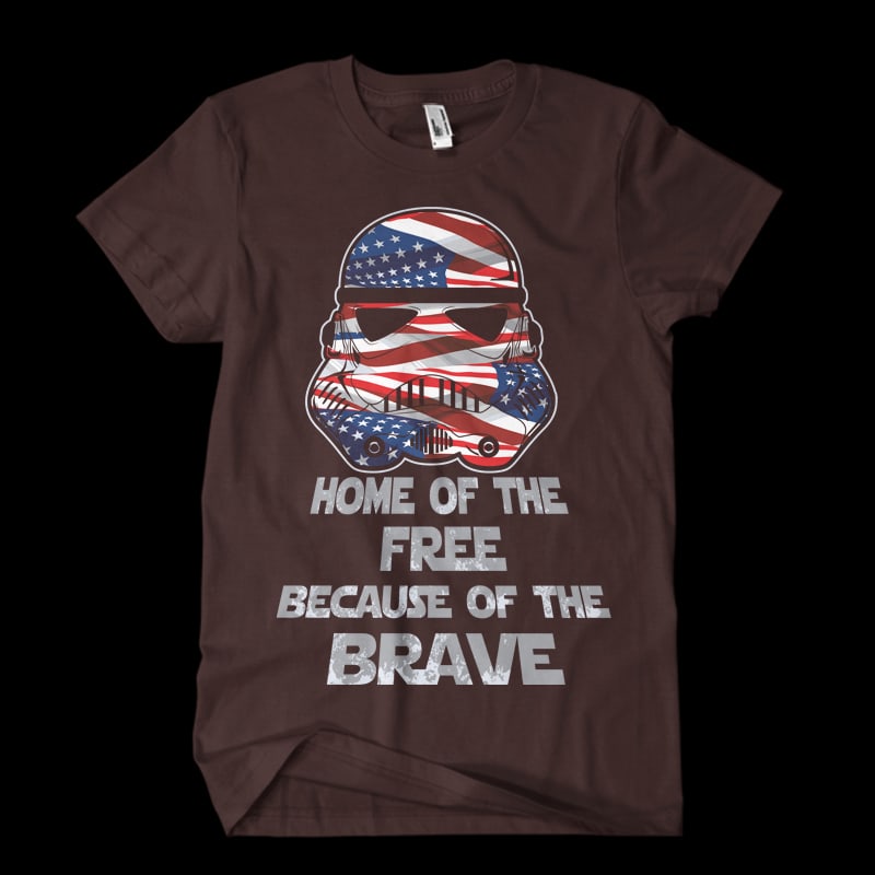 Download Home of the free 2 Vector t-shirt design - Buy t-shirt designs