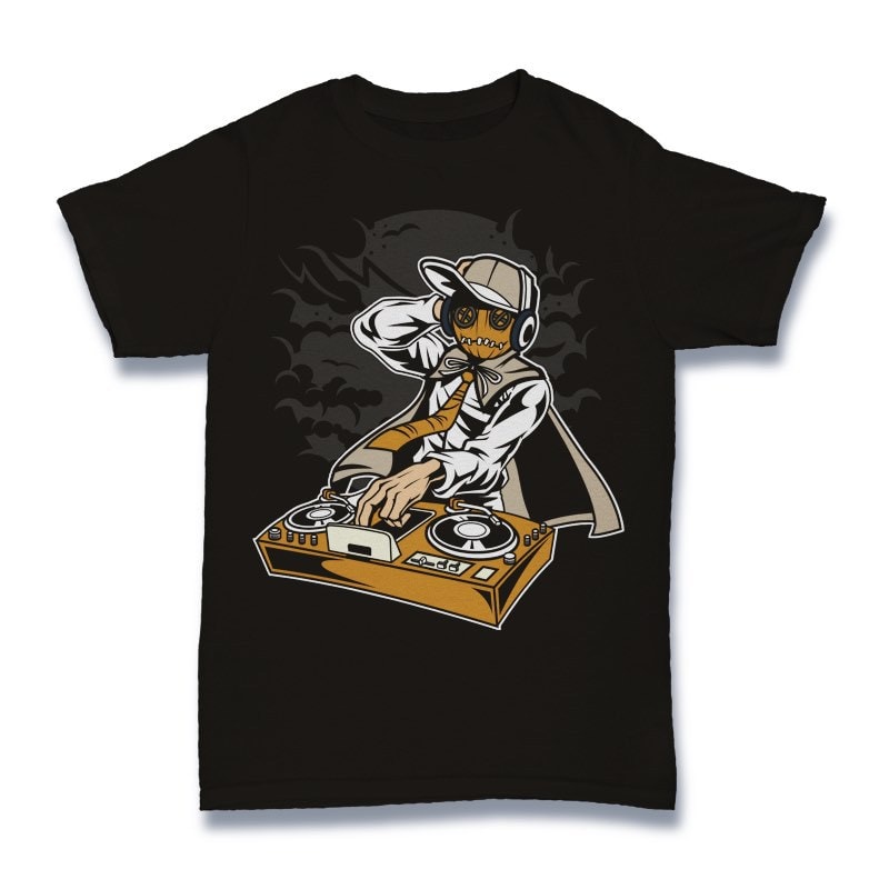 Dj Puppet Vector t-shirt design - Buy t-shirt designs