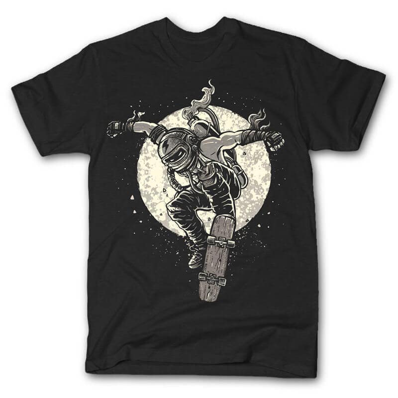 Rebel Skater Vector t-shirt design - Buy t-shirt designs