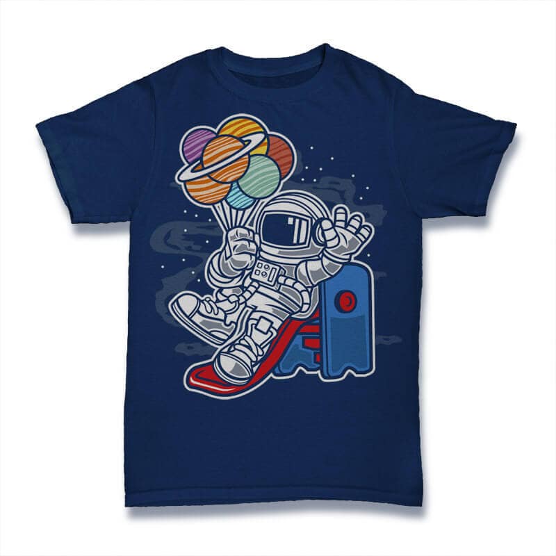 Space Slider Graphic t-shirt design - Buy t-shirt designs