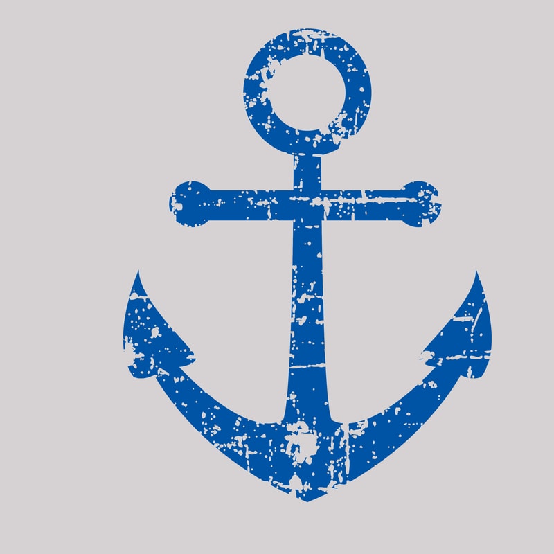 Download DIstressed Anchor Cool Vector t shirt design for sale