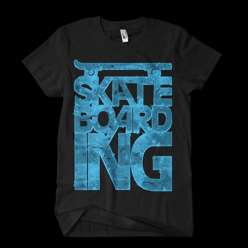 skate typo Vector t-shirt design tshirt design for sale