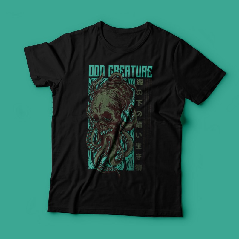 Odd Creature T-Shirt Design t shirt designs for teespring