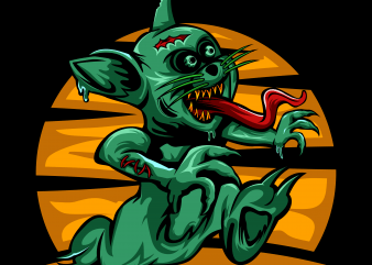 Mouse Zombie tshirt design for sale